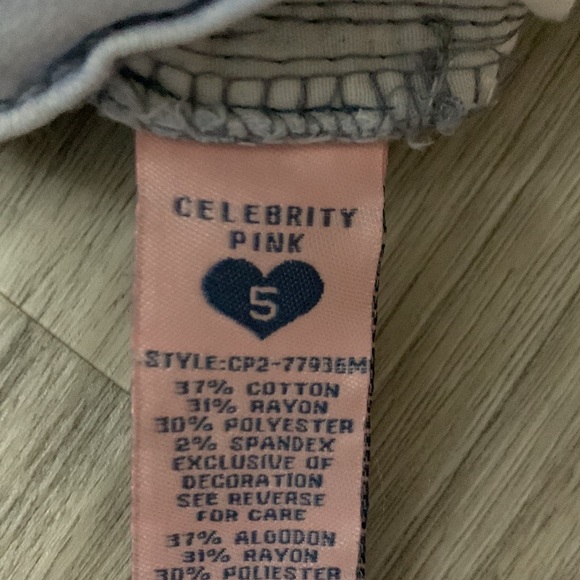 Celebrity Pink Stretchy Girls Jeans (5) - Picture 4 of 4